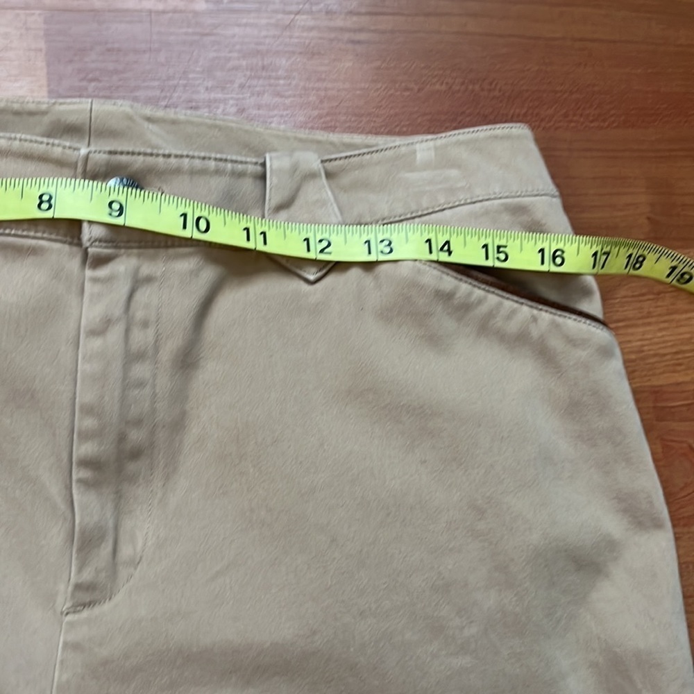 Lauren Jeans Co by Ralph Lauren women’s khaki straight leg pants Size 8 - Picture 9 of 12